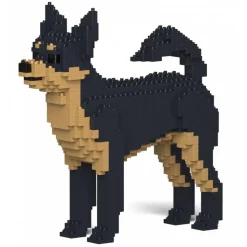Jekca - Chihuahua 01-M02 - Big - Lego - Sculpture - Construction - 4D - Brick Animals - Toys - Avvenice
