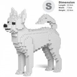 Jekca - Chihuahua 01S-M03 - Lego - Sculpture - Construction - 4D - Brick Animals - Toys - Avvenice