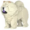 Jekca - Chow Chow 02-M04 - Big - Lego - Sculpture - Construction - 4D - Brick Animals - Toys - Avvenice