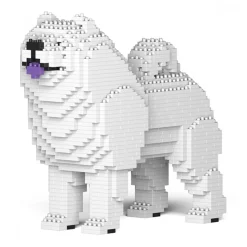 Jekca - Chow Chow 01S-M03 - Lego - Sculpture - Construction - 4D - Brick Animals - Toys - Avvenice