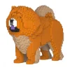 Jekca - Chow Chow 02S-M02 - Lego - Sculpture - Construction - 4D - Brick Animals - Toys - Avvenice