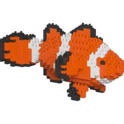 Jekca - Clownfish 01 - Big - Lego - Sculpture - Construction - 4D - Brick Animals - Toys - Avvenice