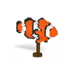 Jekca - Clownfish - 01S - Lego - Sculpture - Construction - 4D - Brick Animals - Toys - Avvenice
