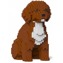 Jekca - Cockapoo 01-M02 - Big - Lego - Sculpture - Construction - 4D - Brick Animals - Toys - Avvenice