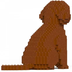Jekca - Cockapoo 01-M02 - Big - Lego - Sculpture - Construction - 4D - Brick Animals - Toys - Avvenice