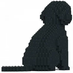 Jekca - Cockapoo 01-M03 - Big - Lego - Sculpture - Construction - 4D - Brick Animals - Toys - Avvenice