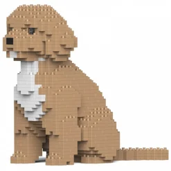 Jekca - Cockapoo 01-M01 - Big - Lego - Sculpture - Construction - 4D - Brick Animals - Toys - Avvenice