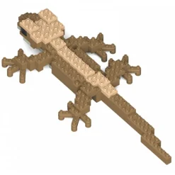 Jekca - Crested Gecko 01 - Big - Lego - Sculpture - Construction - 4D - Brick Animals - Toys - Avvenice