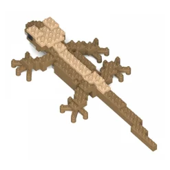 Jekca - Crested Gecko 01S - Lego - Sculpture - Construction - 4D - Brick Animals - Toys - Avvenice