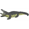 Jekca - Crocodile 01 - Big - Lego - Sculpture - Construction - 4D - Brick Animals - Toys - Avvenice