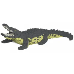 Jekca - Crocodile 01S - Lego - Sculpture - Construction - 4D - Brick Animals - Toys - Avvenice