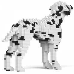 Jekca - Dalmatian 01-M01 - Big - Lego - Sculpture - Construction - 4D - Brick Animals - Toys - Avvenice
