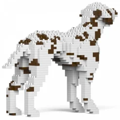 Jekca - Dalmatian 01-M02 - Big - Lego - Sculpture - Construction - 4D - Brick Animals - Toys - Avvenice