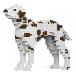 Jekca - Dalmatian 01S-M02 - Lego - Sculpture - Construction - 4D - Brick Animals - Toys - Avvenice