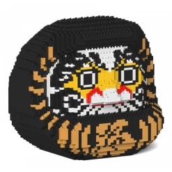 Jekca - Daruma Doll 01-M02 - Big - Lego - Sculpture - Construction - 4D - Brick Animals - Toys - Avvenice