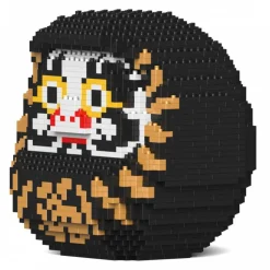 Jekca - Daruma Doll 02-M02 - Big - Lego - Sculpture - Construction - 4D - Brick Animals - Toys - Avvenice