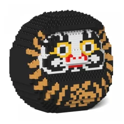 Jekca - Daruma Doll 02S-M02 - Lego - Sculpture - Construction - 4D - Brick Animals - Toys - Avvenice