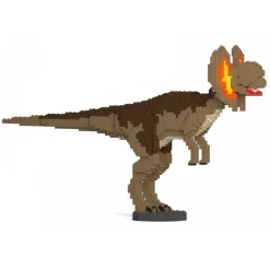 Jekca - Dilophosaurus 01S-M02 - Lego - Sculpture - Construction - 4D - Brick Animals - Toys - Avvenice