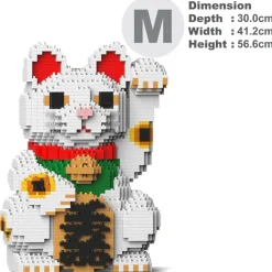 Jekca - Dingo 01 - Big - Lego - Sculpture - Construction - 4D - Brick Animals - Toys - Avvenice