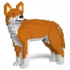 Jekca - Dingo 01 - Big - Lego - Sculpture - Construction - 4D - Brick Animals - Toys - Avvenice