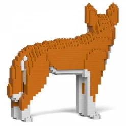 Jekca - Dingo 01 - Big - Lego - Sculpture - Construction - 4D - Brick Animals - Toys - Avvenice