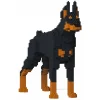 Jekca - Doberman Pinscher 01S-M01 - Lego - Sculpture - Construction - 4D - Brick Animals - Toys - Avvenice