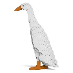 Jekca - Duck 01S - Lego - Sculpture - Construction - 4D - Brick Animals - Toys - Avvenice