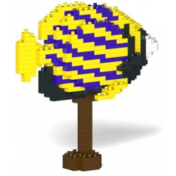Jekca - Emperor Angelfish 01 - Big - Lego - Sculpture - Construction - 4D - Brick Animals - Toys - Avvenice