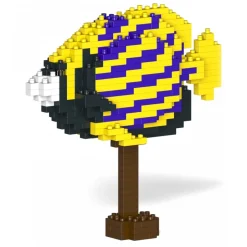 Jekca - Emperor Angelfish 01S - Lego - Sculpture - Construction - 4D - Brick Animals - Toys - Avvenice