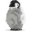 Jekca - Emperor Penguin 02 - Big - Lego - Sculpture - Construction - 4D - Brick Animals - Toys - Avvenice