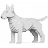 Jekca - English Bull Terrier 01-M03 - Big - Lego - Sculpture - Construction - 4D - Brick Animals - Toys - Avvenice