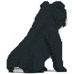 Jekca - English Bulldog 4-in-1 Pack 01-M04 - Big - Lego - Sculpture - Construction - 4D - Brick Animals - Toys - Avvenice