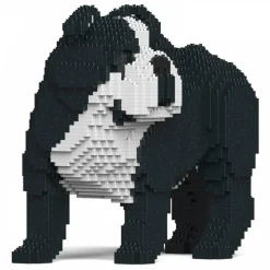 Jekca - English Bulldog 4-in-1 Pack 01-M04 - Big - Lego - Sculpture - Construction - 4D - Brick Animals - Toys - Avvenice