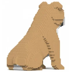 Jekca - English Bulldog 4-in-1 Pack 01-M03 - Big - Lego - Sculpture - Construction - 4D - Brick Animals - Toys - Avvenice