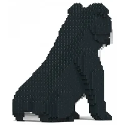 Jekca - English Bulldog 4-in-1 Pack 01S-M04 - Lego - Sculpture - Construction - 4D - Brick Animals - Toys - Avvenice