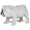 Jekca - English Bulldog 01-M02 - Big - Lego - Sculpture - Construction - 4D - Brick Animals - Toys - Avvenice