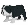 Jekca - English Bulldog 01S-M04 - Lego - Sculpture - Construction - 4D - Brick Animals - Toys - Avvenice