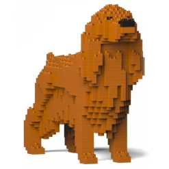 Jekca - English Cocker Spaniel 01S-M03 - Lego - Sculpture - Construction - 4D - Brick Animals - Toys - Avvenice
