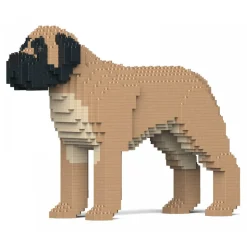 Jekca - English Mastiff 01S-M01 - Lego - Sculpture - Construction - 4D - Brick Animals - Toys - Avvenice