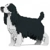 Jekca - English Springer Spaniel 01-M02 - Big - Lego - Sculpture - Construction - 4D - Brick Animals - Toys - Avvenice