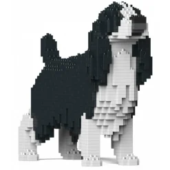 Jekca - English Springer Spaniel 01-M02 - Big - Lego - Sculpture - Construction - 4D - Brick Animals - Toys - Avvenice