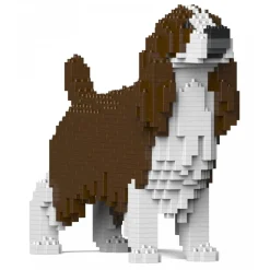 Jekca - English Springer Spaniel 01S-M03 - Lego - Sculpture - Construction - 4D - Brick Animals - Toys - Avvenice