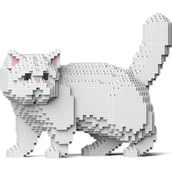 Jekca - Exotic Shorthair Cat 01S-M03 - Lego - Sculpture - Construction - 4D - Brick Animals - Toys - Avvenice