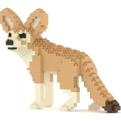 Jekca - Fennec Fox 01 - Big - Lego - Sculpture - Construction - 4D - Brick Animals - Toys - Avvenice