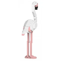 Jekca - Flamingo 01S-M01 - Lego - Sculpture - Construction - 4D - Brick Animals - Toys - Avvenice