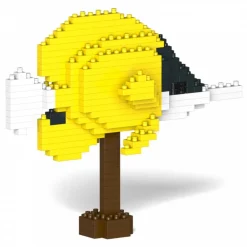 Jekca - Forceps Butterflyfish 01 - Big - Lego - Sculpture - Construction - 4D - Brick Animals - Toys - Avvenice