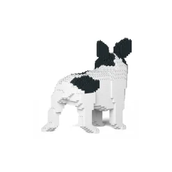 Jekca - French Bulldog - Dog - 03S-M04 - Lego - Sculpture - Construction - 4D - Brick Animals - Toys - Avvenice
