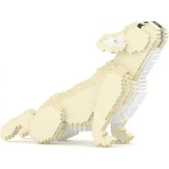 Jekca - French Bulldog 05-M02 - Big - Lego - Sculpture - Construction - 4D - Brick Animals - Toys - Avvenice