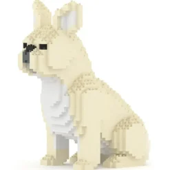 Jekca - French Bulldog 04-M02 - Big - Lego - Sculpture - Construction - 4D - Brick Animals - Toys - Avvenice
