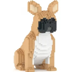 Jekca - French Bulldog 04-M01 - Big - Lego - Sculpture - Construction - 4D - Brick Animals - Toys - Avvenice